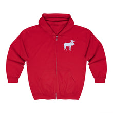 Load image into Gallery viewer, Alces alces Zip Up Hoodie