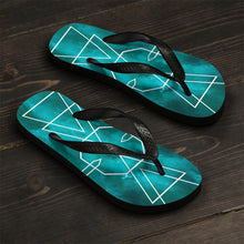 Load image into Gallery viewer, Surf's Up Flip-Flops (Unisex)