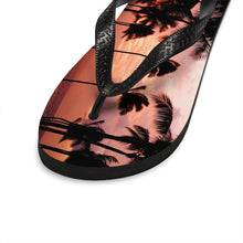 Load image into Gallery viewer, Tropical Sunset Flip-Flops (Unisex)