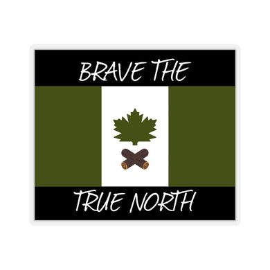 Brave the True North Sticker