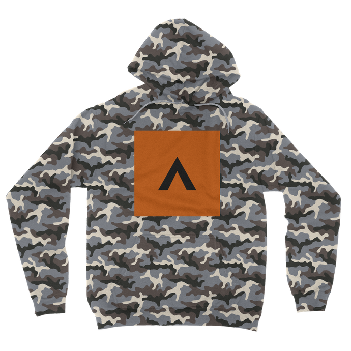 Campsite Camouflage Adult Hoodie