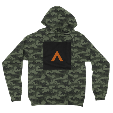 Campsite Camouflage Adult Hoodie