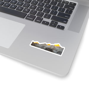 Gold Peaks Sticker