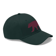 Load image into Gallery viewer, Black Bear Twill Hat