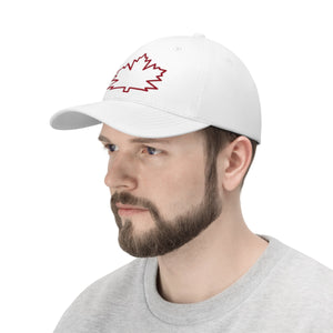 Maple Outline Twill Hat (flat embroidery)