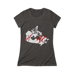 H<3ome Triblend Woman Short Sleeve