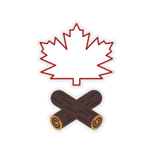 Canadian Flame Sticker