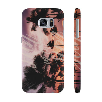 Fun in the Sun Slim Phone Case (iPhone 5C, Galaxy S5, S7, S9)