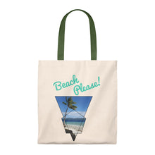 Load image into Gallery viewer, Beach Please! Vintage Tote Bag