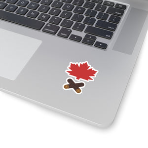 Canadian Flame Sticker