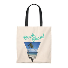 Load image into Gallery viewer, Beach Please! Vintage Tote Bag