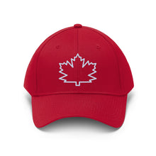 Load image into Gallery viewer, Maple Outline Twill Hat (flat embroidery)