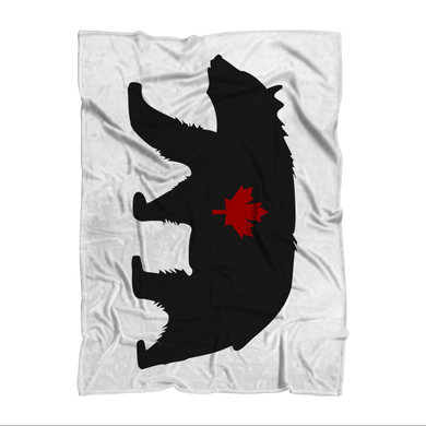 Black Bear Throw Blanket