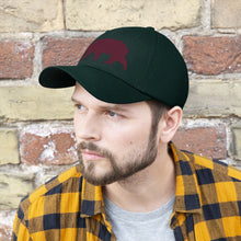 Load image into Gallery viewer, Black Bear Twill Hat