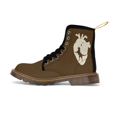 Chocolate Lab Canvas Boots (Woman)