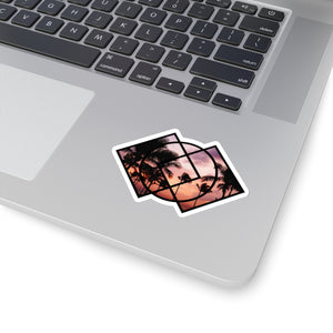 Tropical Sunset Stickers