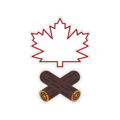 Canadian Flame Sticker