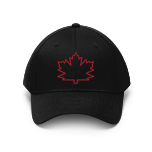 Maple Outline Twill Hat (flat embroidery)