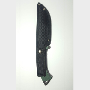 Fixed blade with ergonomic handle