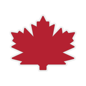 Maple Leaf Sticker