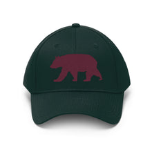 Load image into Gallery viewer, Black Bear Twill Hat