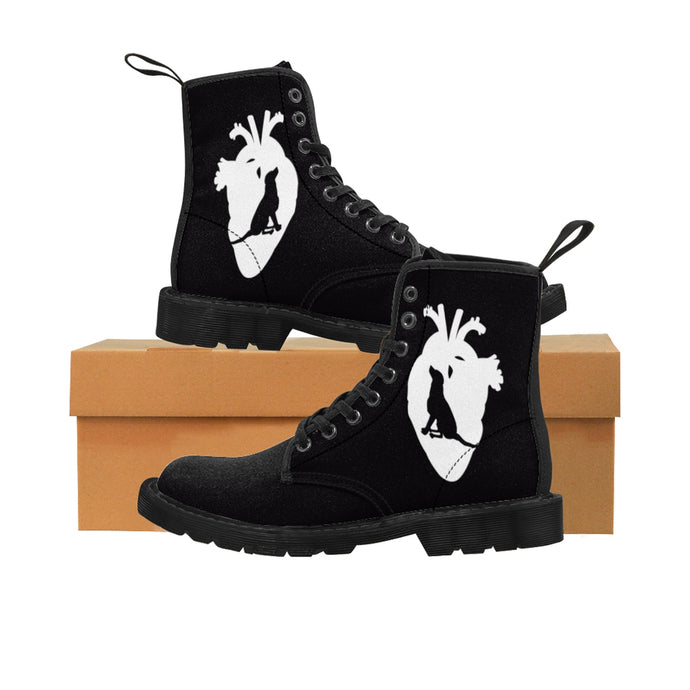 Black Lab Men's Canvas Boots