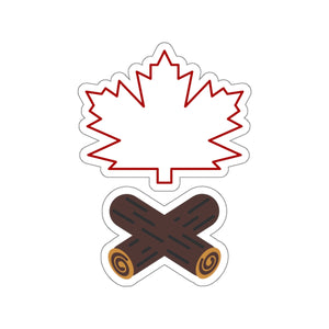 Canadian Flame Sticker