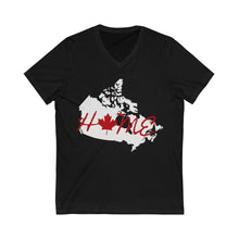 Load image into Gallery viewer, H&lt;3me Jersey V-Neck Tee (Unisex)