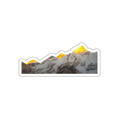 Gold Peaks Sticker