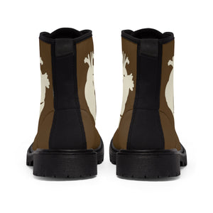 Chocolate Lab Canvas Boots (Woman)