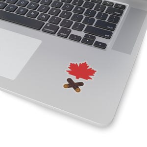 Canadian Flame Sticker