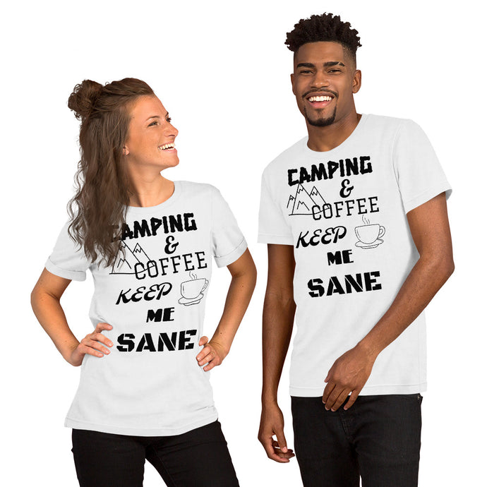 Camping and Coffee unisex T-Shirt