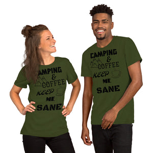 Camping and Coffee unisex T-Shirt