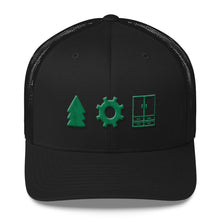 Load image into Gallery viewer, OGC Pine Logo trucker hat