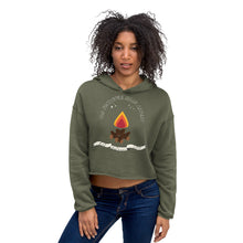 Load image into Gallery viewer, The OGC Cursive Crop Hoodie