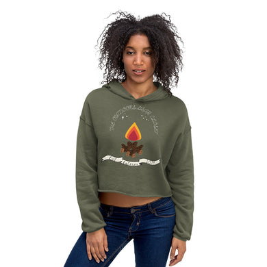 The OGC Cursive Crop Hoodie