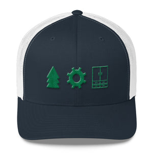 OGC Pine Logo trucker hat