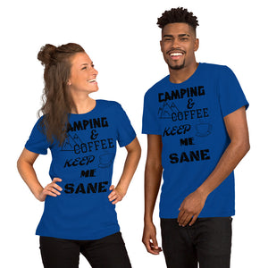 Camping and Coffee unisex T-Shirt