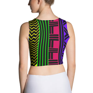 Wild Pattern Woman Crop Top