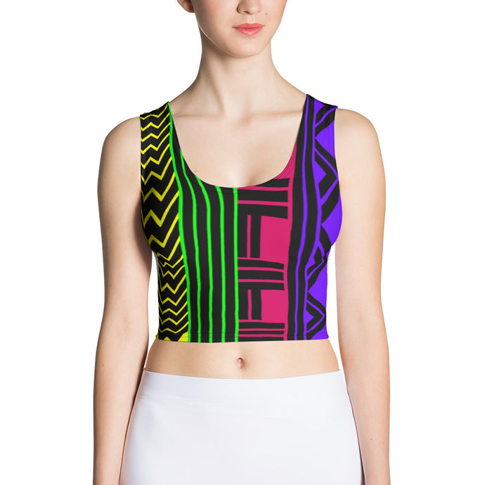 Wild Pattern Woman Crop Top