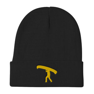 Embroidered Portaging Beanie