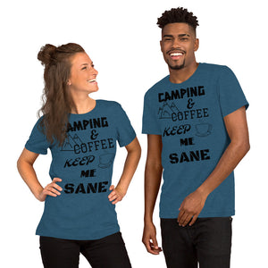 Camping and Coffee unisex T-Shirt