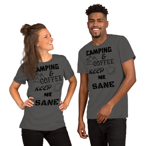 Camping and Coffee unisex T-Shirt