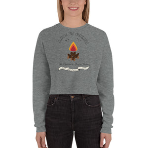 Catch me outside Crop Sweatshirt