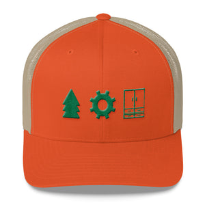 OGC Pine Logo trucker hat