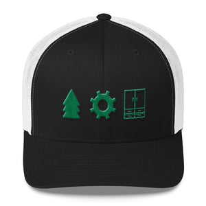 OGC Pine Logo trucker hat