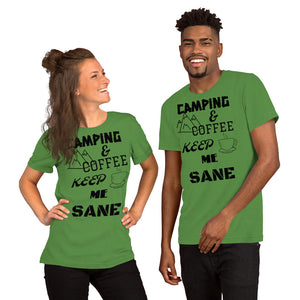 Camping and Coffee unisex T-Shirt