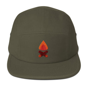 Five Panel Fire  Cap