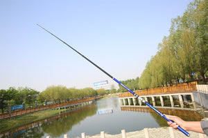 Carbon fiber telescopic full size rod 3.6M 4.5M 5.4M 6.3M