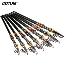 Load image into Gallery viewer, Goture Telescopic Carbon Fibre Fishing Rod 1.8M-3.6M